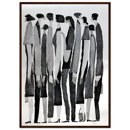 Silent Crowd - Poster - Arthena