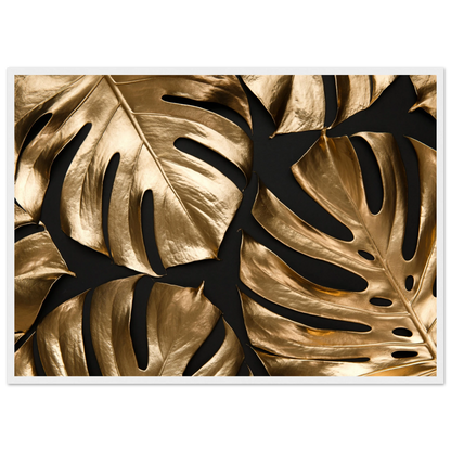 Monstera Luxe - Poster - Arthena