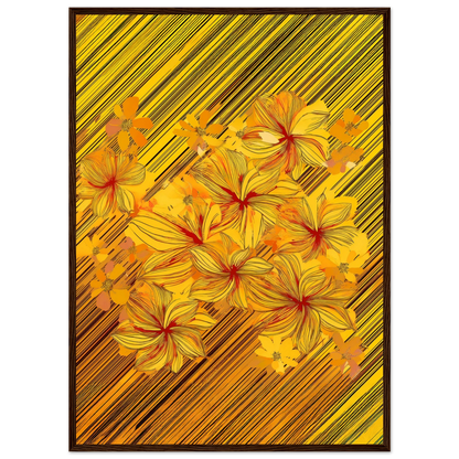 Golden Blossoms - Poster - Arthena