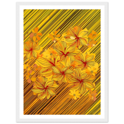 Golden Blossoms - Poster - Arthena