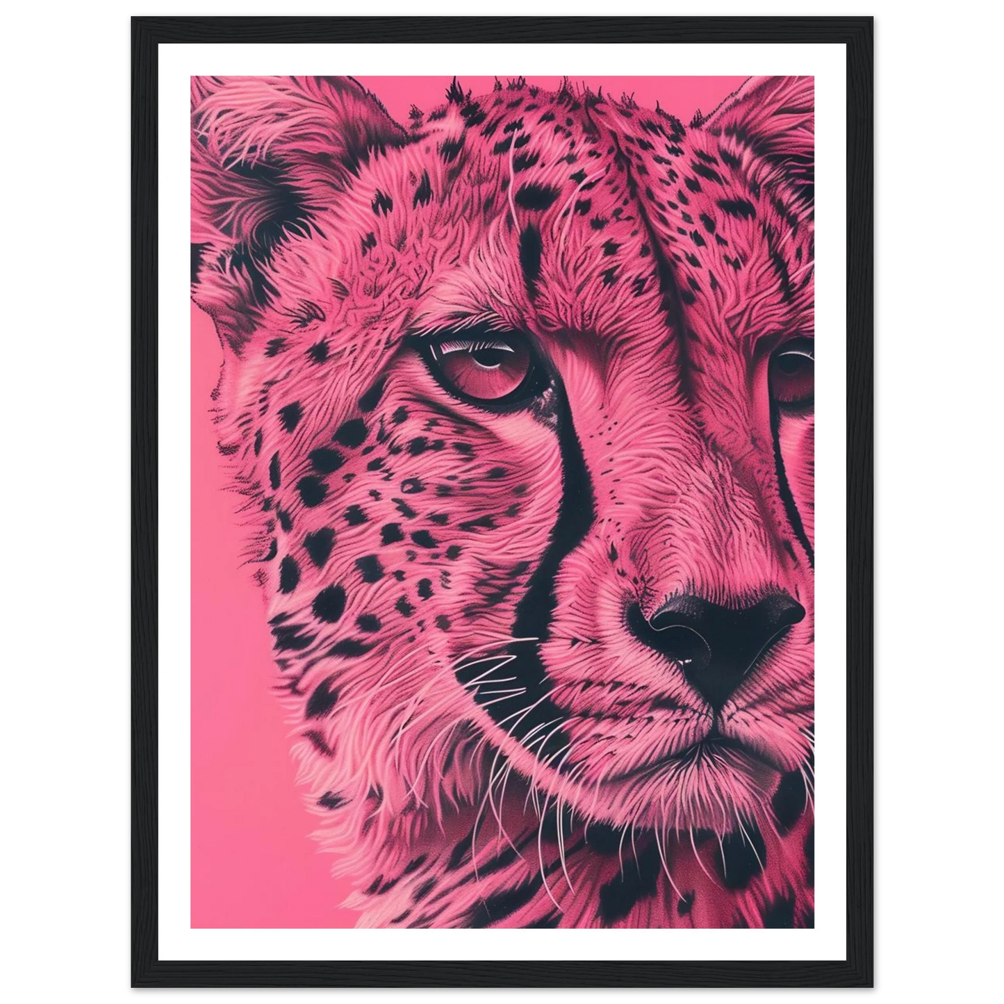 A Pink Cheetah - Poster - Arthena