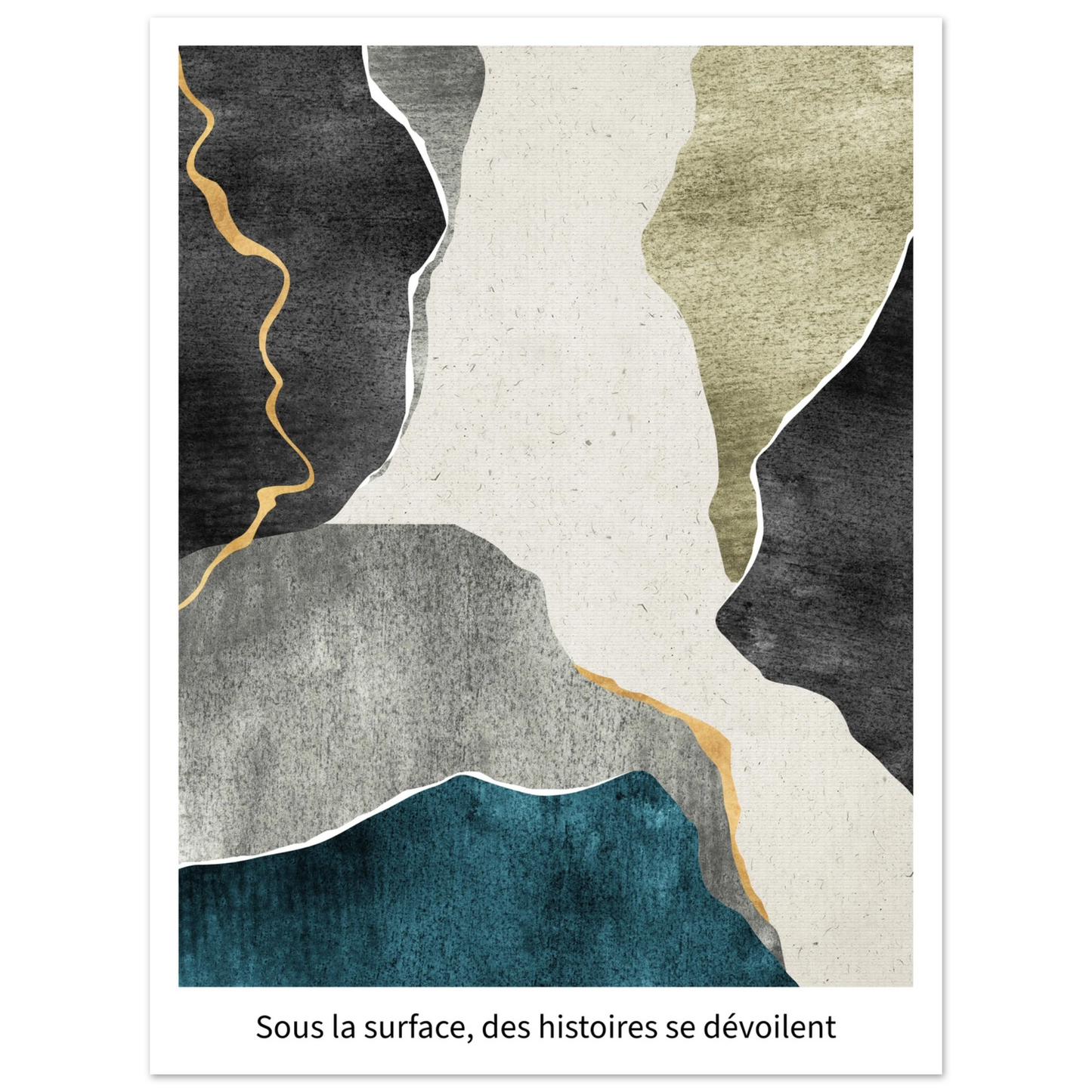 Earth´s Layers - Poster - Arthena