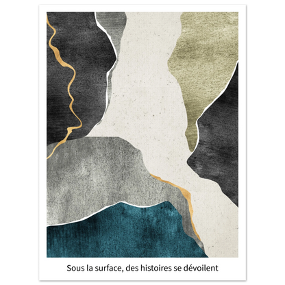 Earth´s Layers - Poster - Arthena