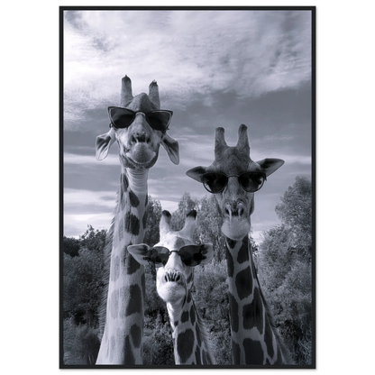 A Sunny Day to be a Giraffe - Poster - Arthena