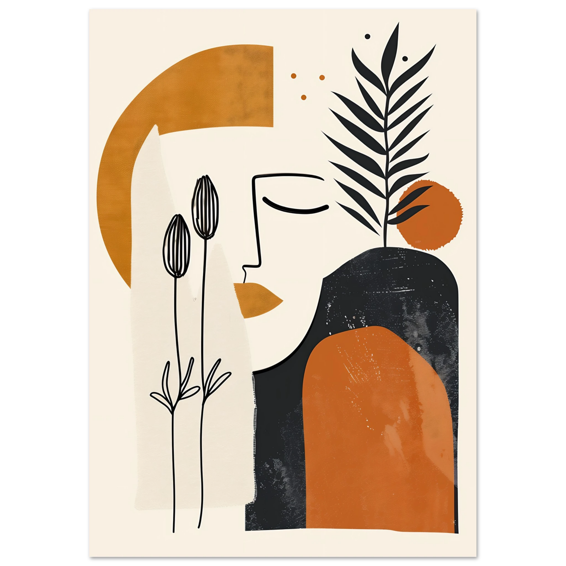 Harmony in Lines - Poster - Arthena