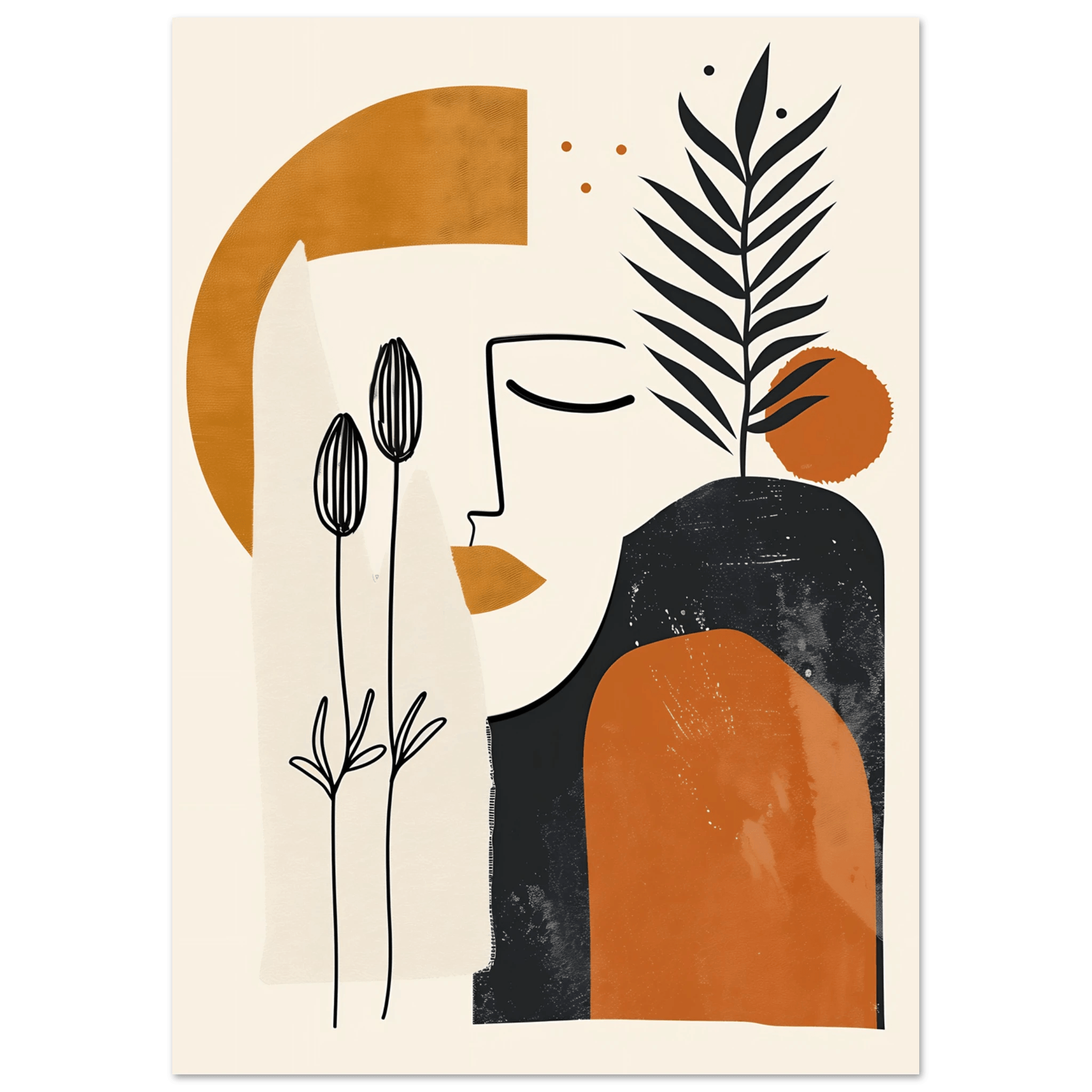 Harmony in Lines - Poster - Arthena