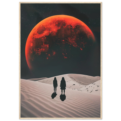 Two Gazes Towards the Unknown - Poster - Arthena