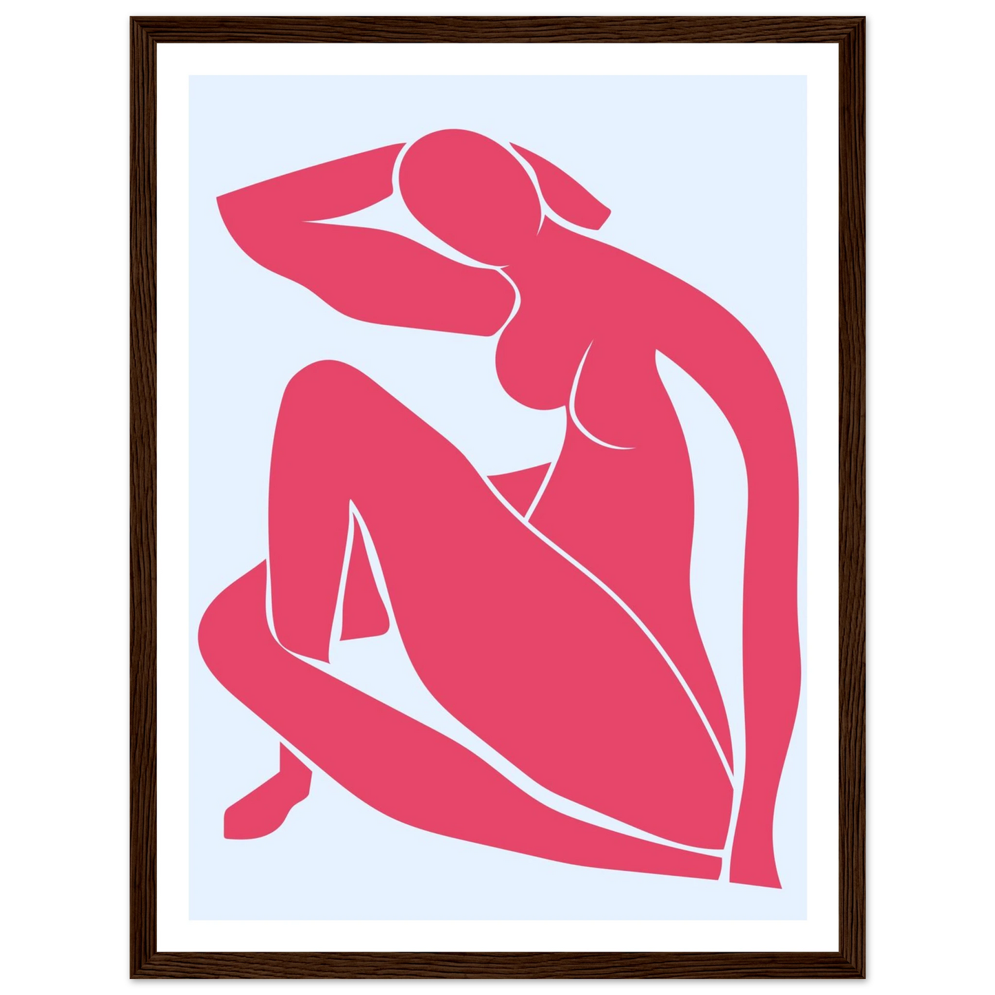 Body Positivity in Red - Poster - Arthena