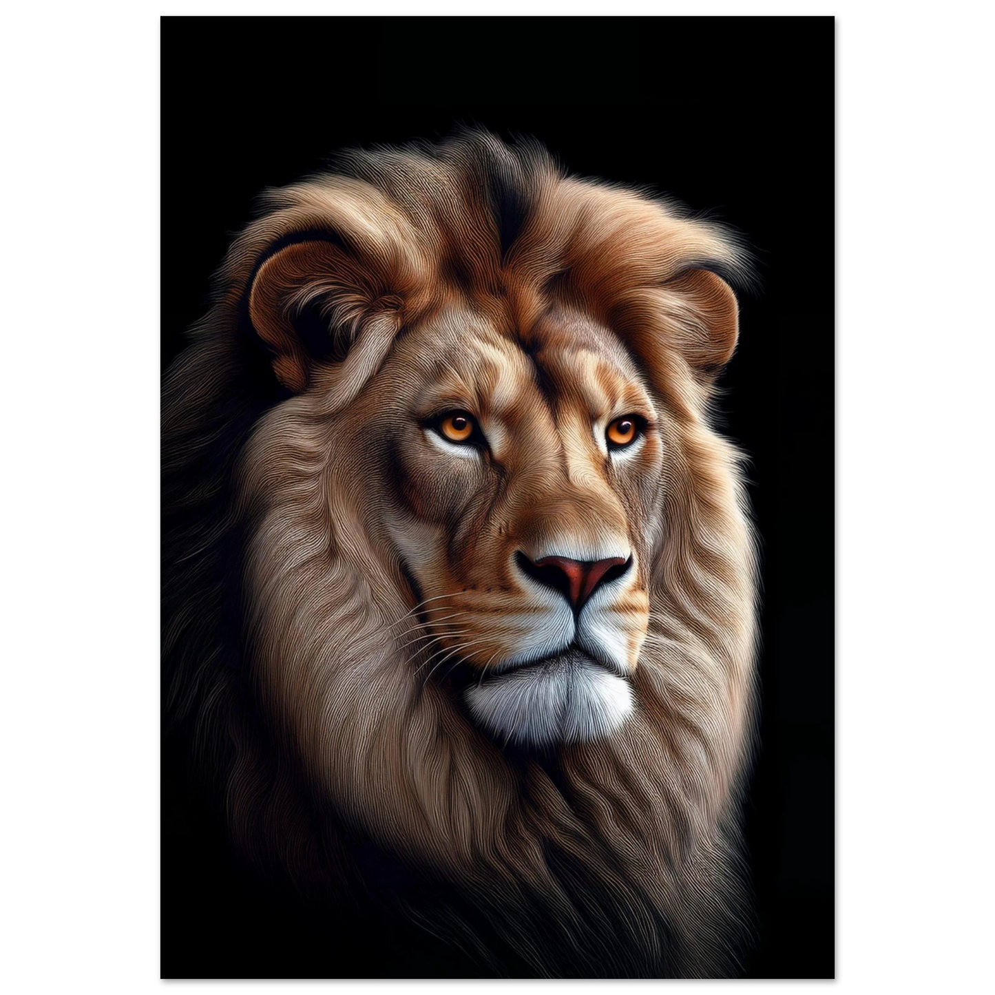 Majestic Lion - Poster - Arthena