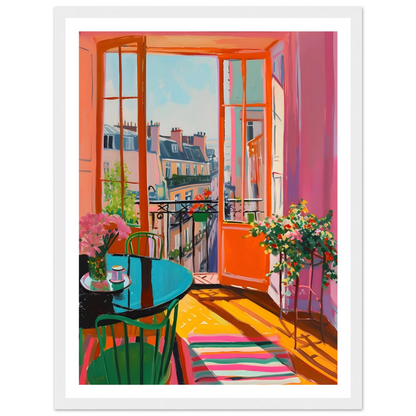 Parisian Morning View - Poster - Arthena