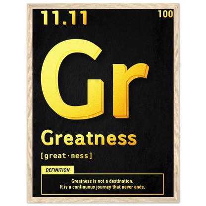 Greatness - Poster - Arthena