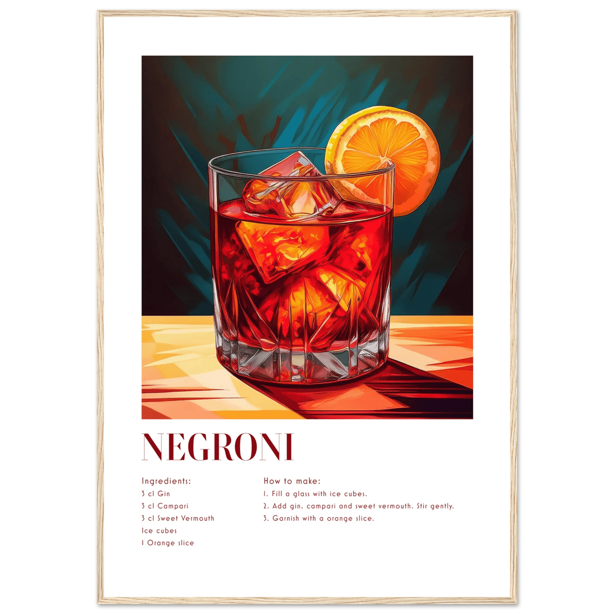 Negroni - Poster - Arthena