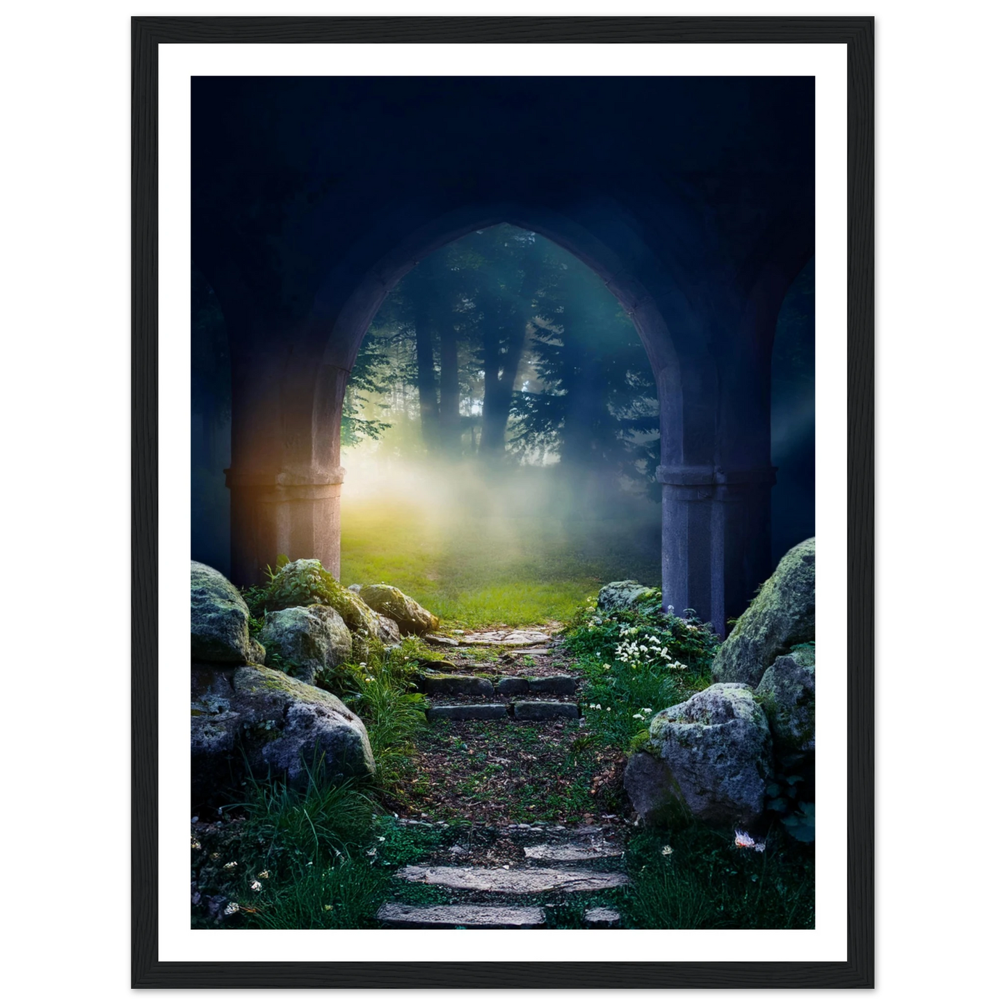 Portal to Tranquility - Poster - Arthena
