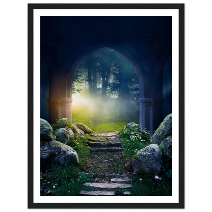 Portal to Tranquility - Poster - Arthena