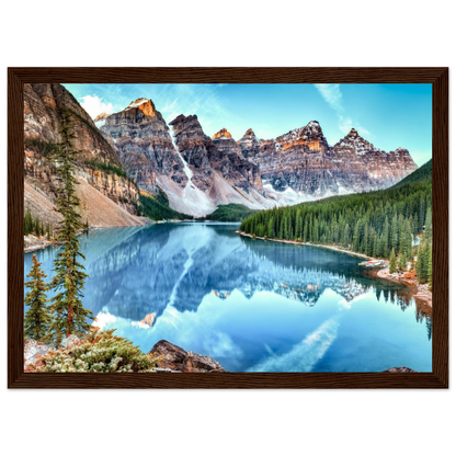 Mountain Mirrors - Poster - Arthena