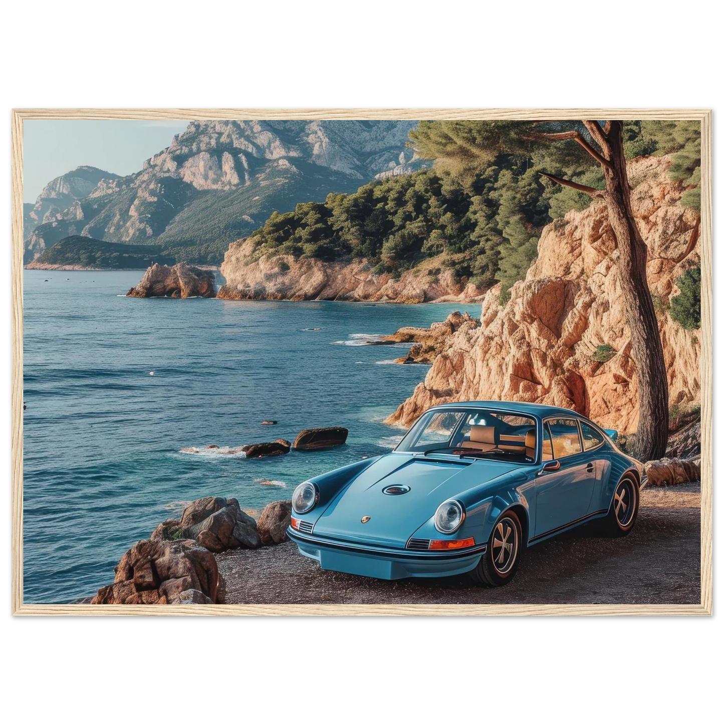 Car Tour of the Amalfi Coast - Poster - Arthena