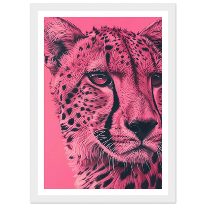 A Pink Cheetah - Poster - Arthena