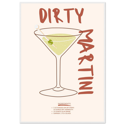 Dirty Martini - Poster - Arthena