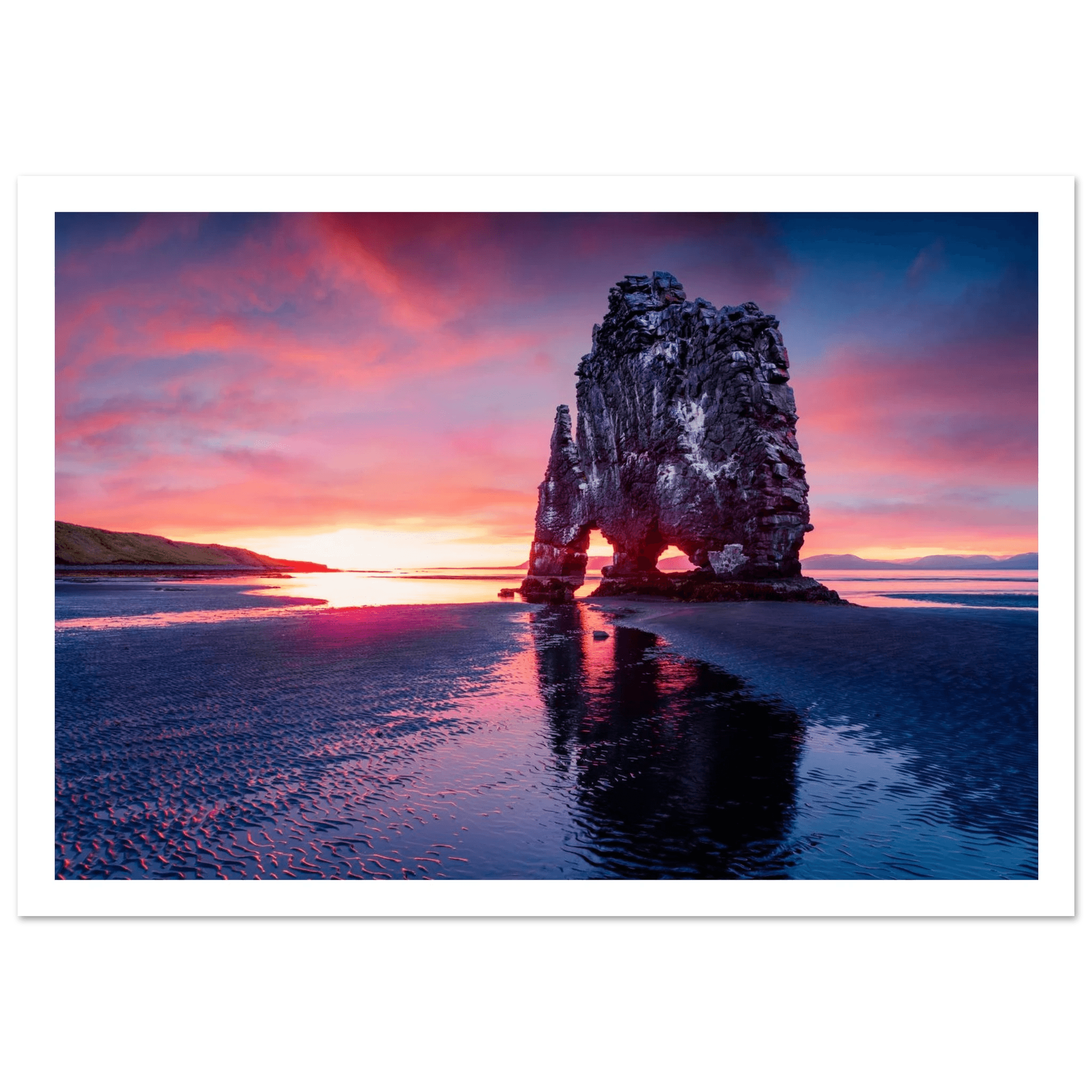 Rock of Fire and Sky - Poster - Arthena