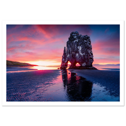 Rock of Fire and Sky - Poster - Arthena