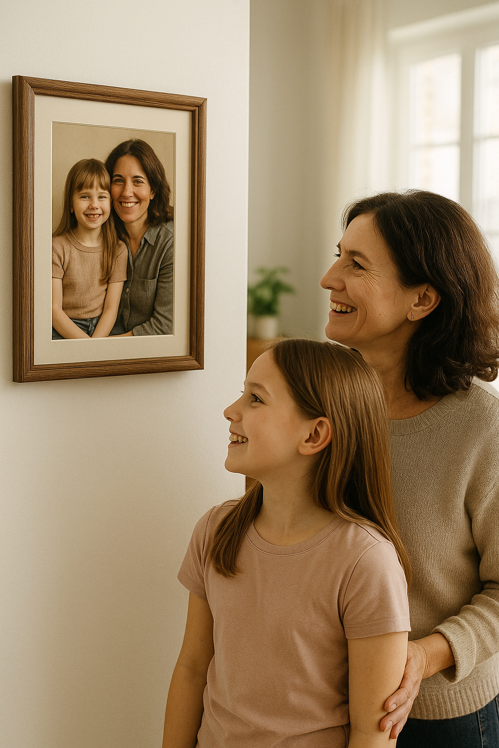 Personlig fototavla med eget foto på poster eller canvas