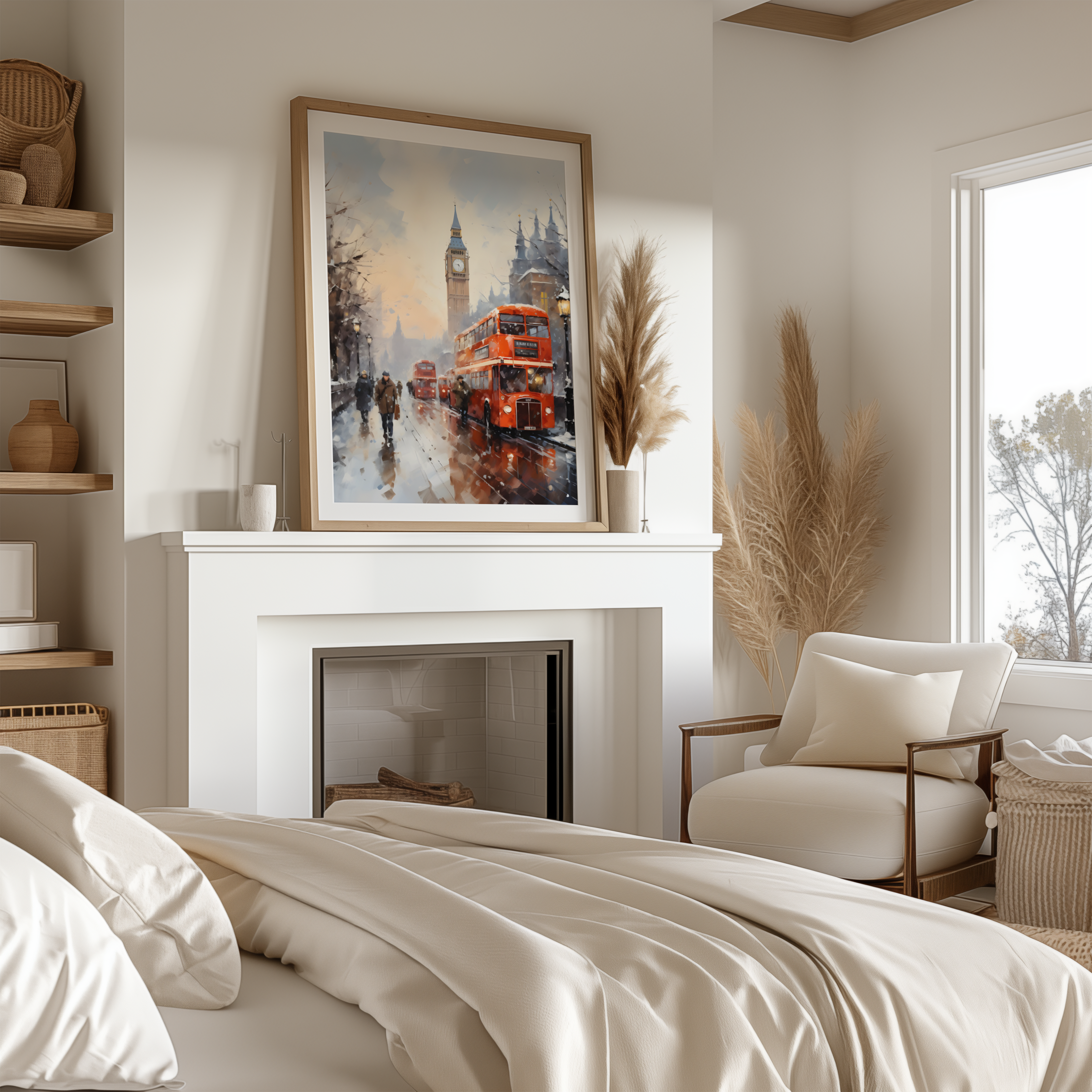 Vinterdag I London - Poster