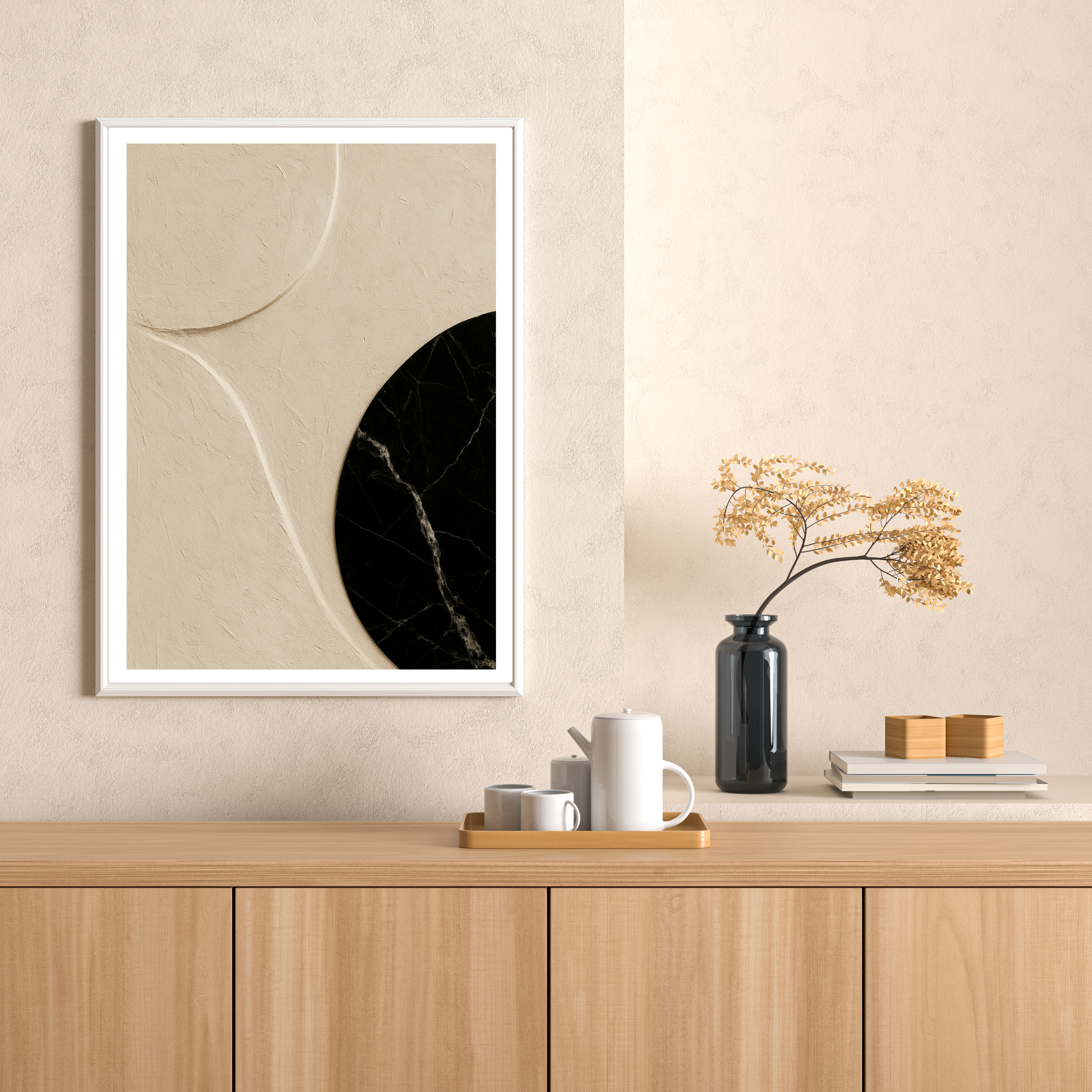 Sculpted Harmony - Poster