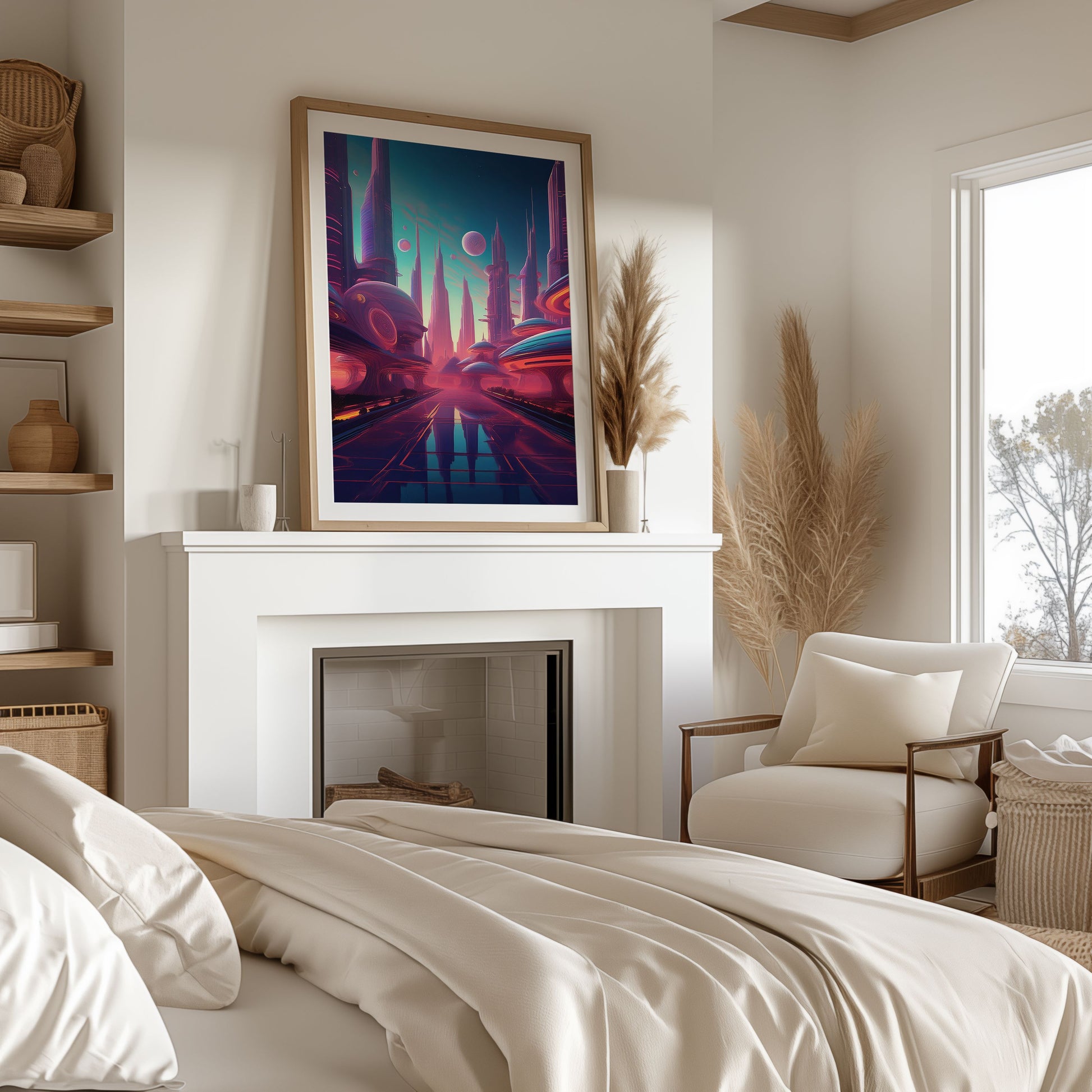 Neon Horizons - Poster - Arthena