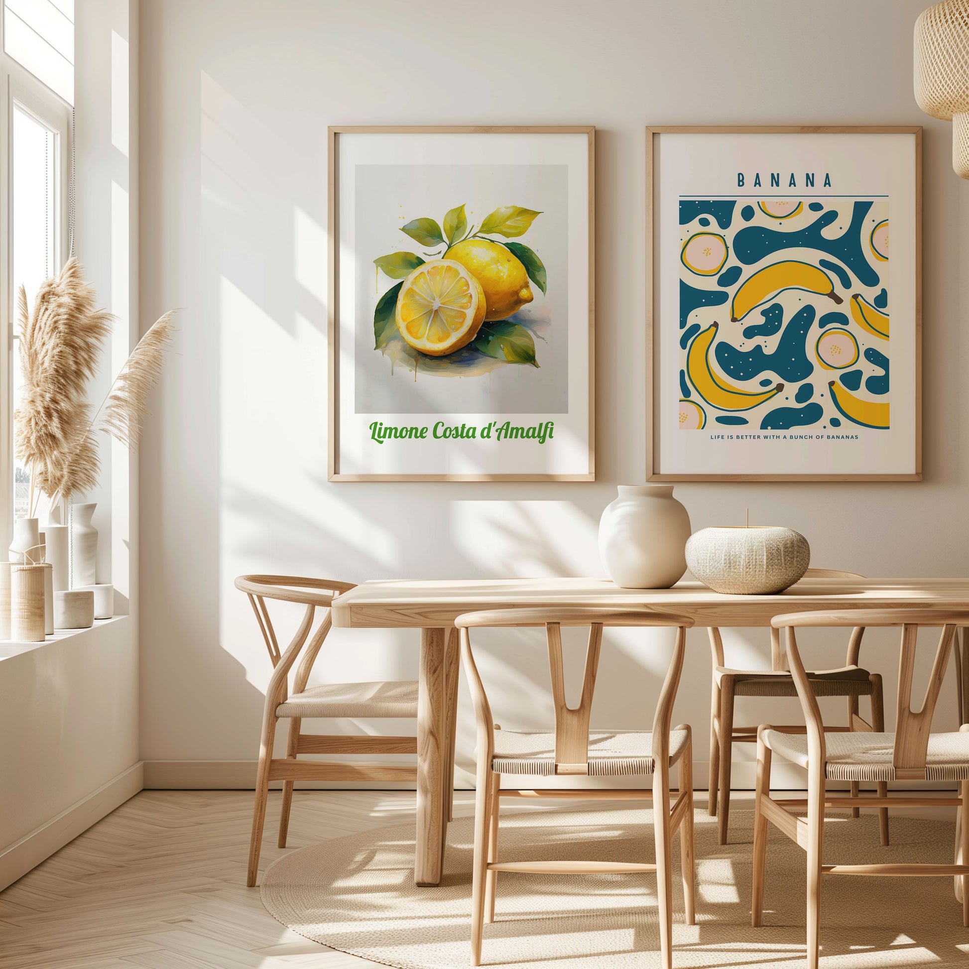 Life is better with banana - Poster - Arthena
