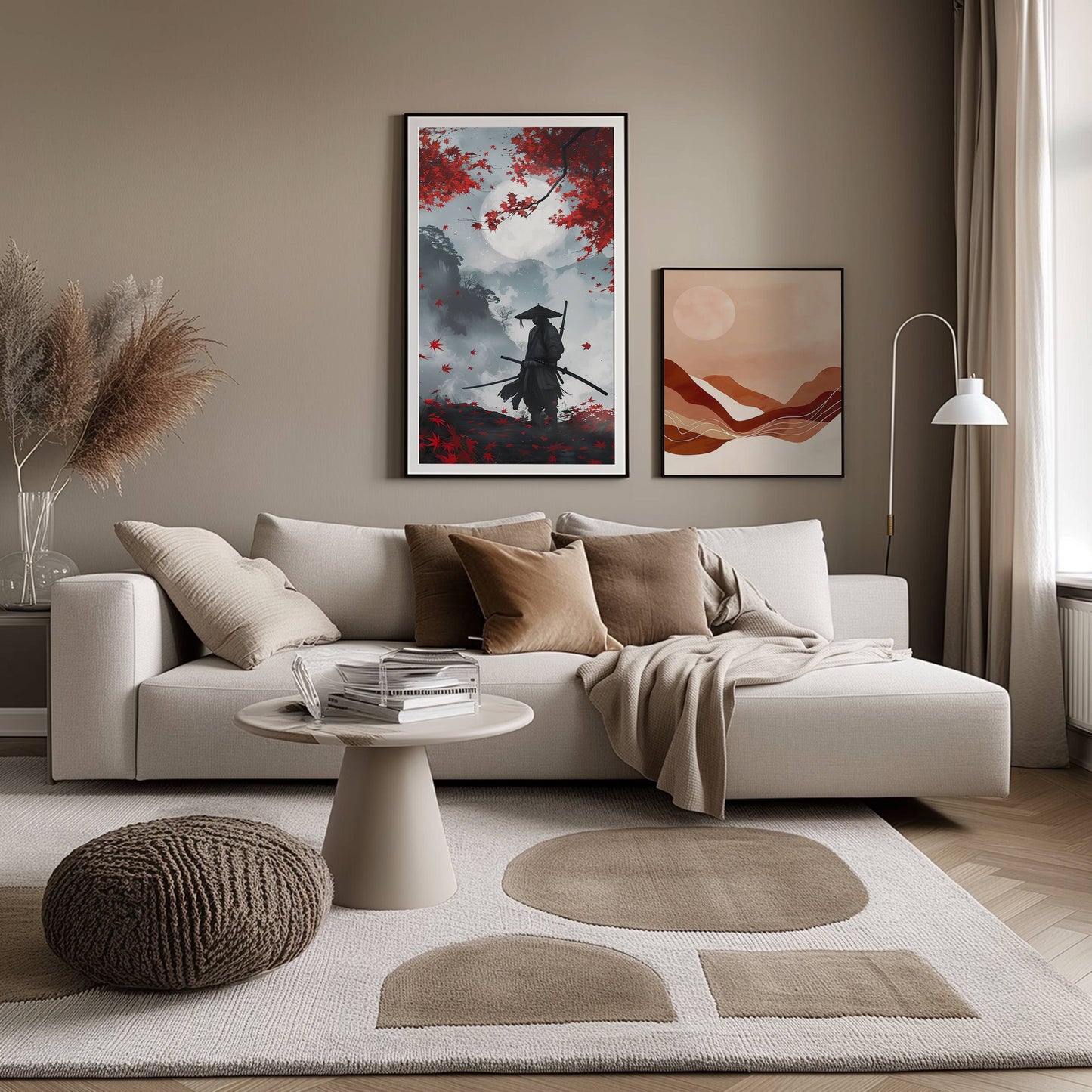 Amber Horizons Moonlit Simplicity - Poster - Arthena
