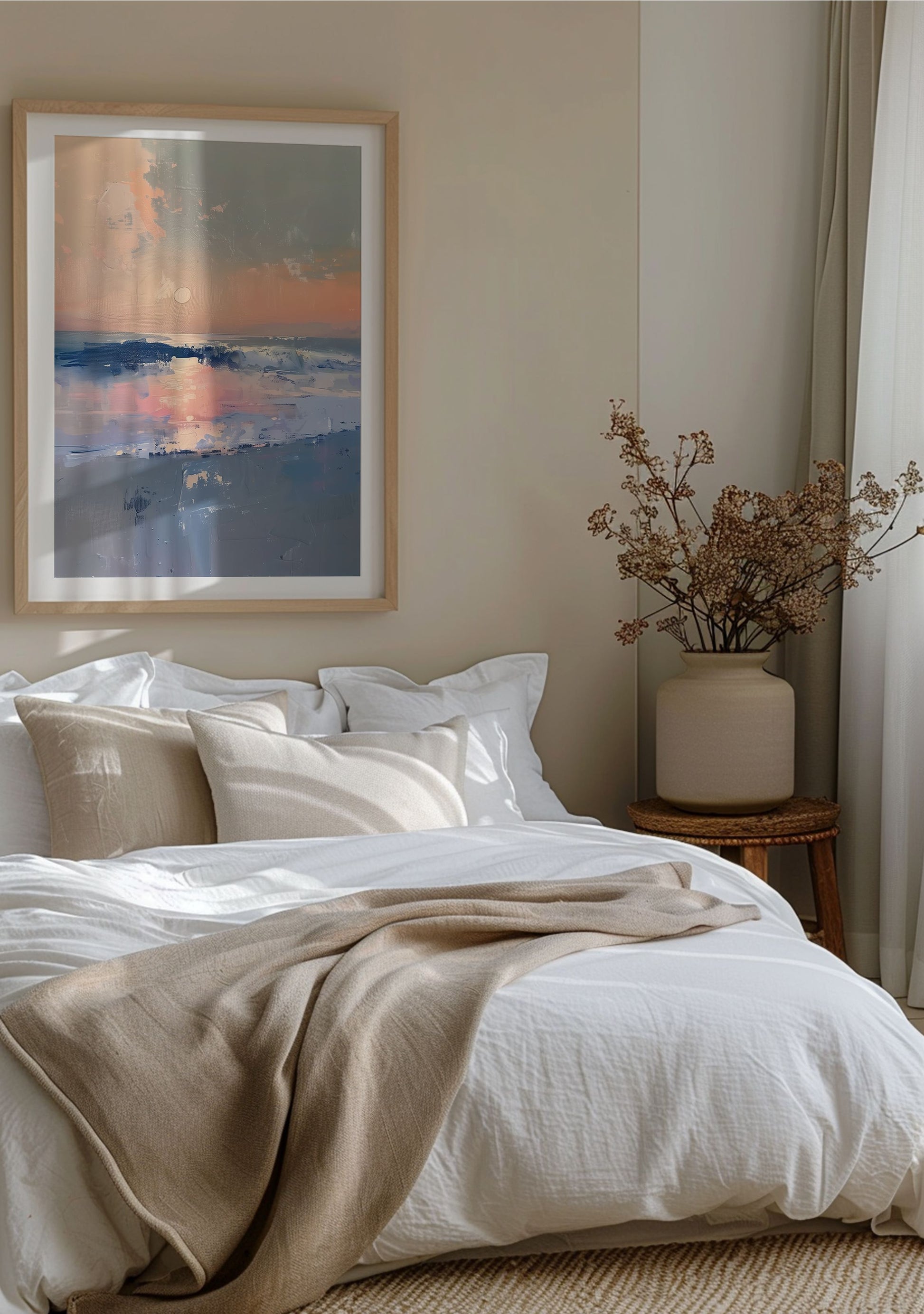 Ocean Whispers at Dusk - Arthena