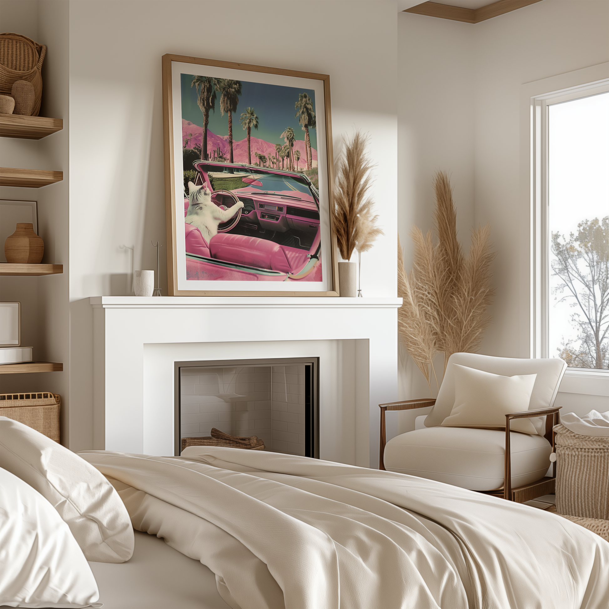 Feline Dreams - Poster - Arthena