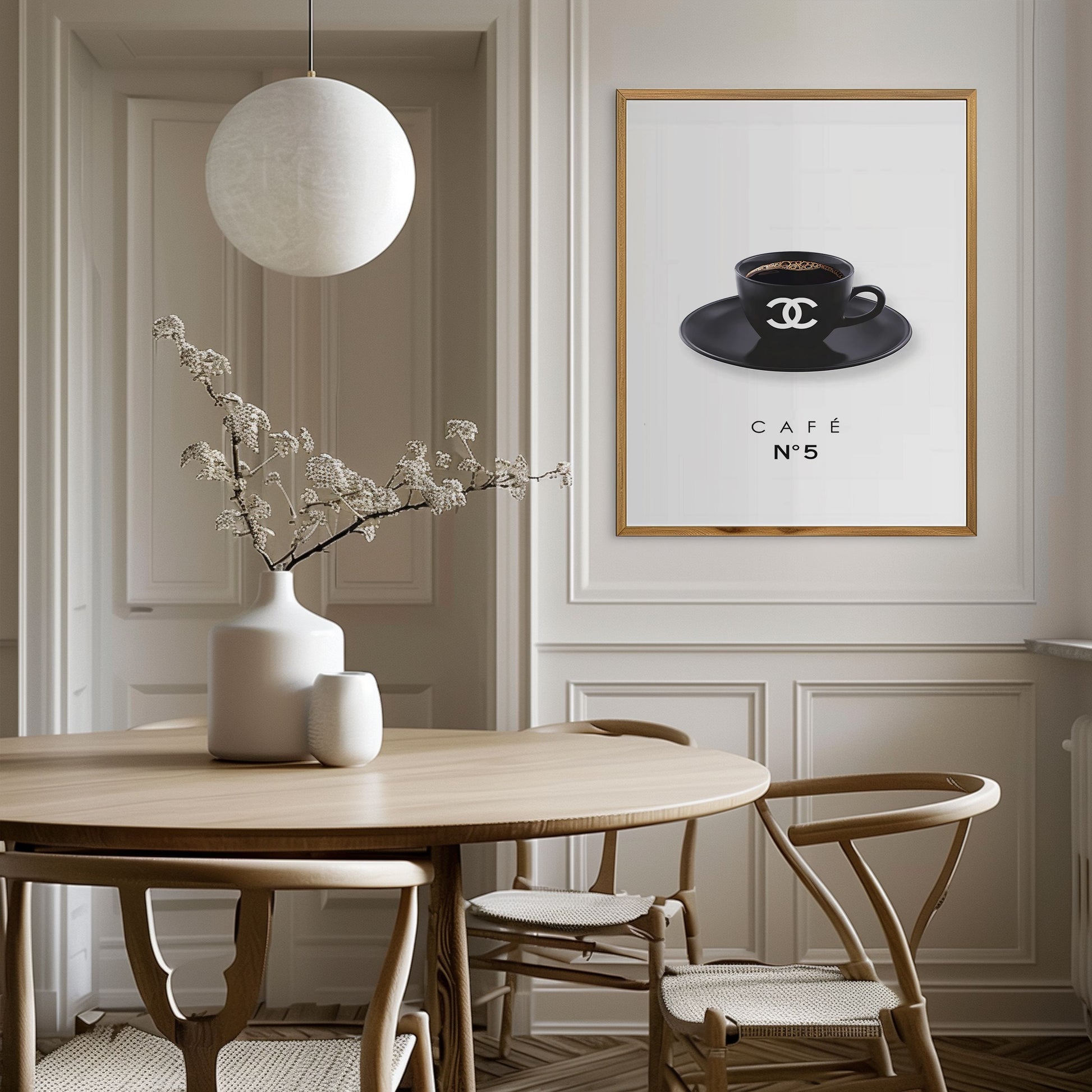 Coffee Chanel - Poster - Arthena