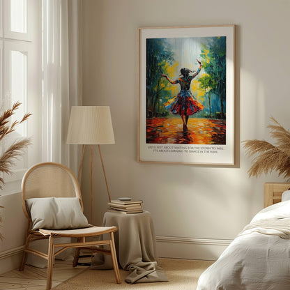 Dance in the color storm - Poster - Arthena