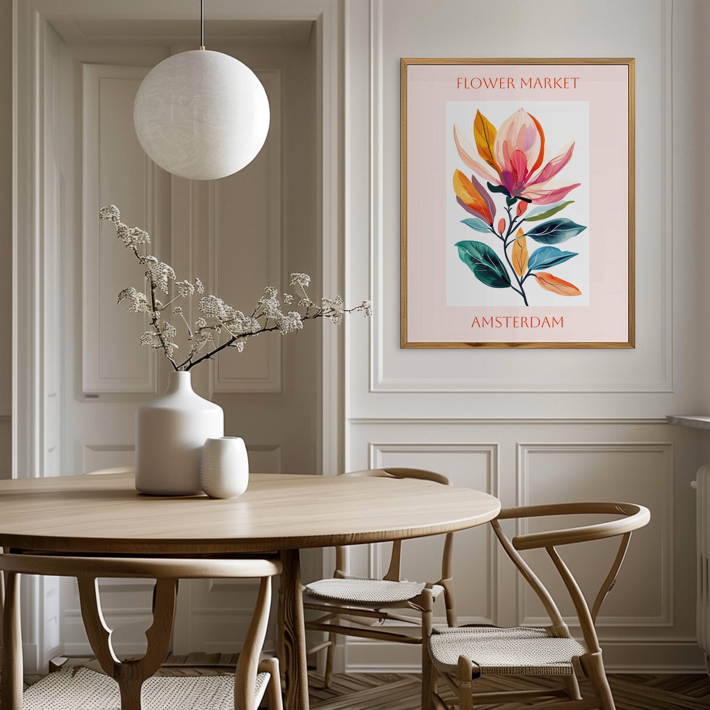 Flower Market - Poster - Arthena