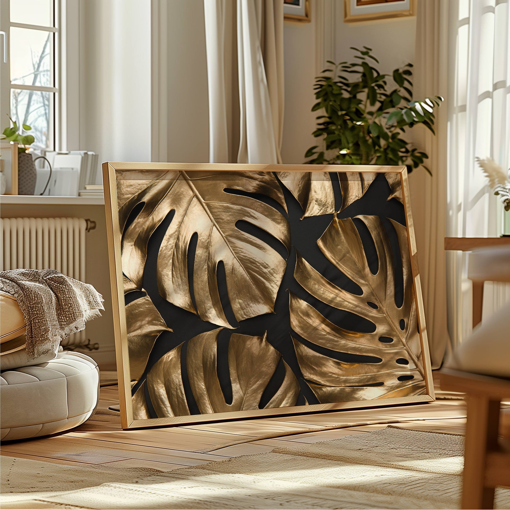 Monstera Luxe - Poster - Arthena
