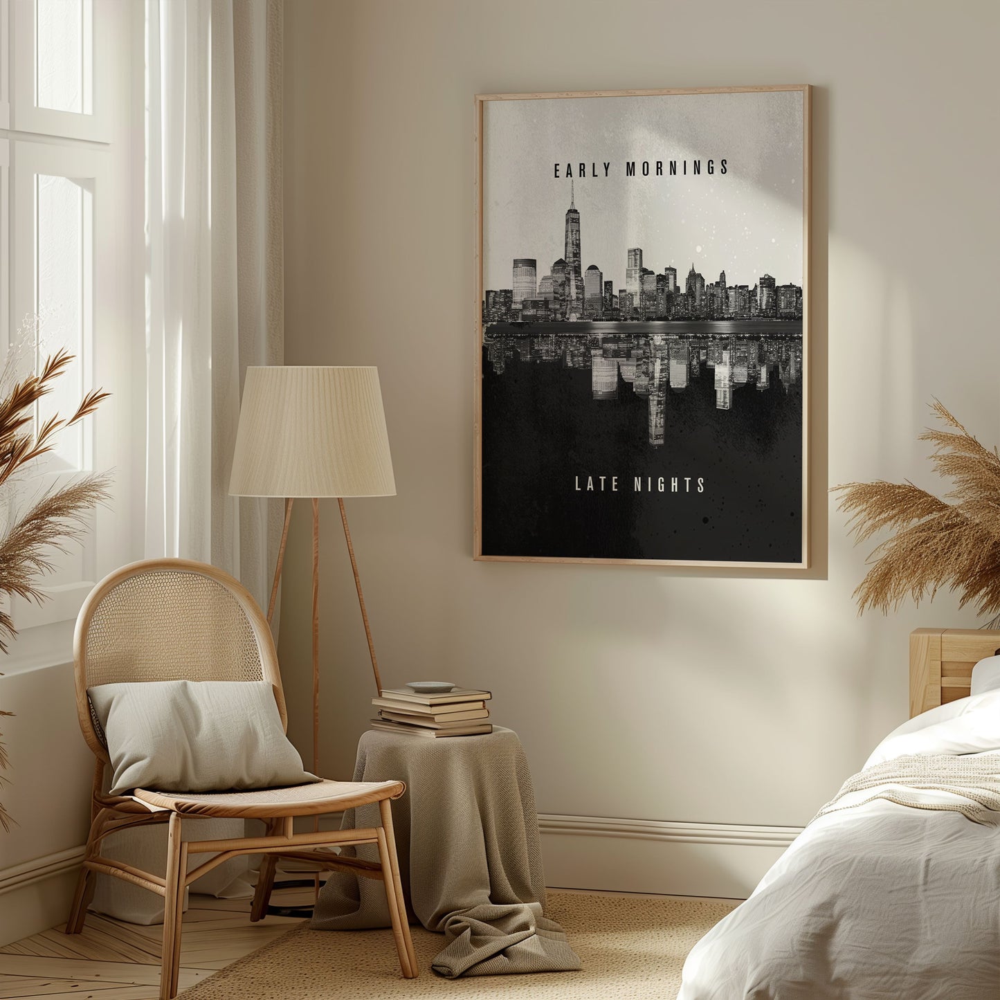 Early Mornings Late Nights - Poster - Arthena