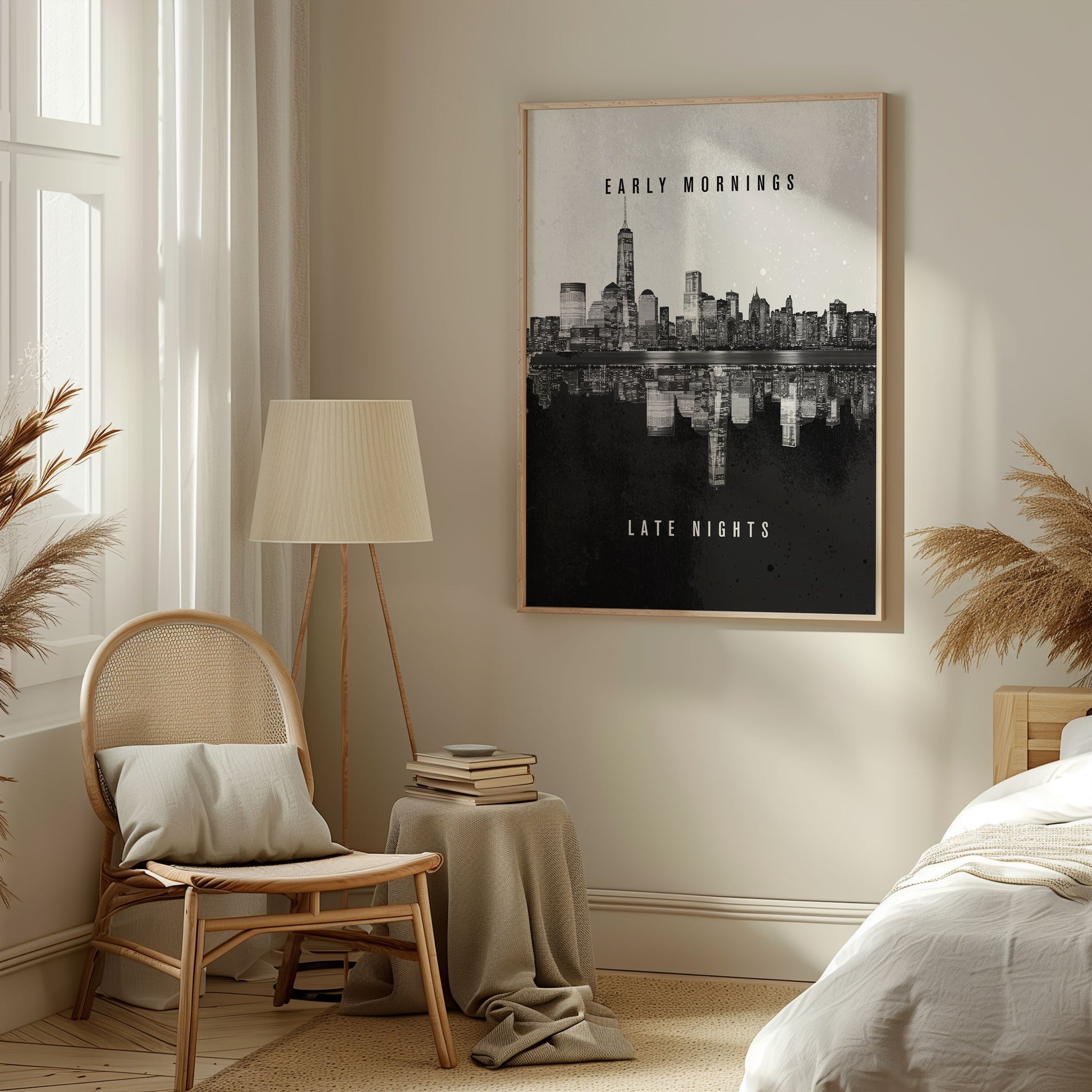 Early Mornings Late Nights - Poster - Arthena