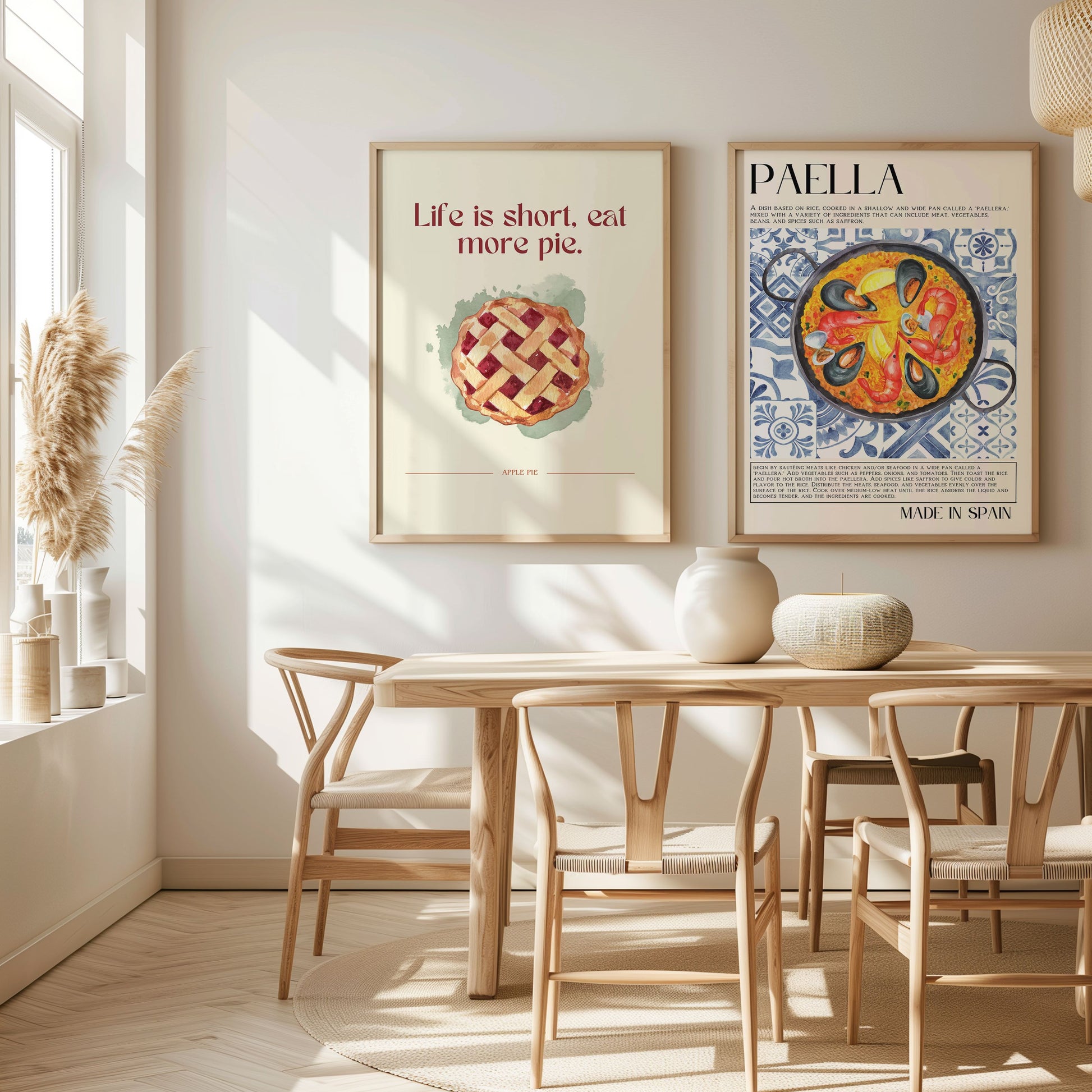 Life is short, eat more pie - Poster - Arthena