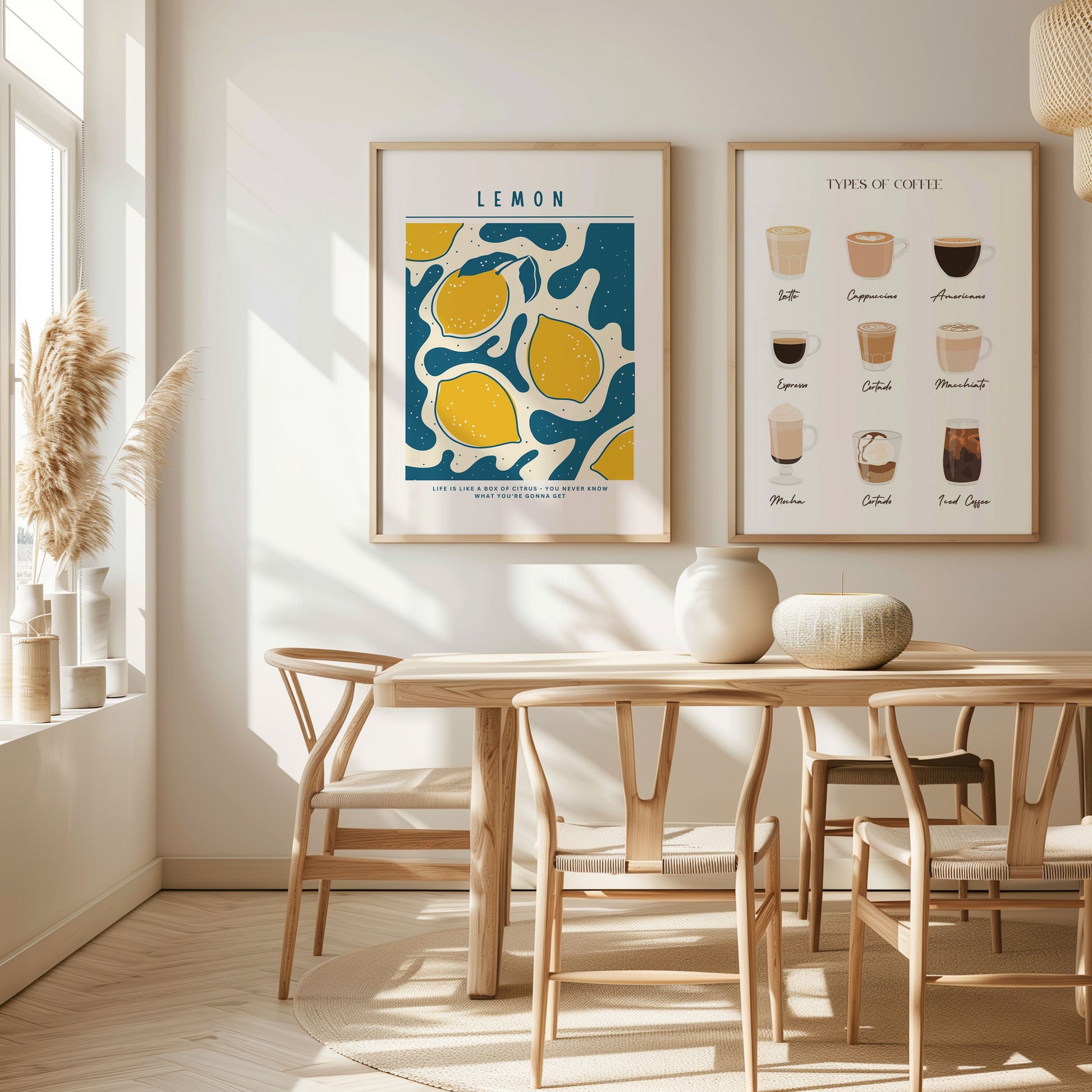 Life is like a box of citrus - Poster - Arthena