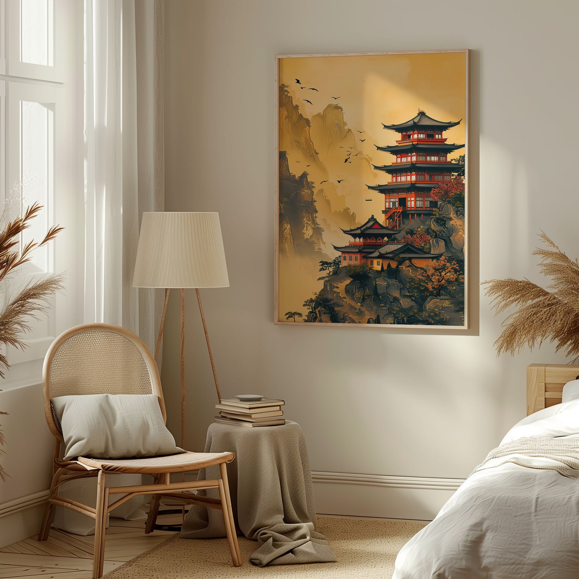 Temple of Tranquility - Poster - Arthena