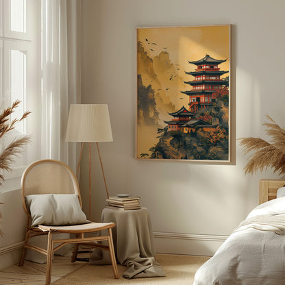 Temple of Tranquility - Poster - Arthena