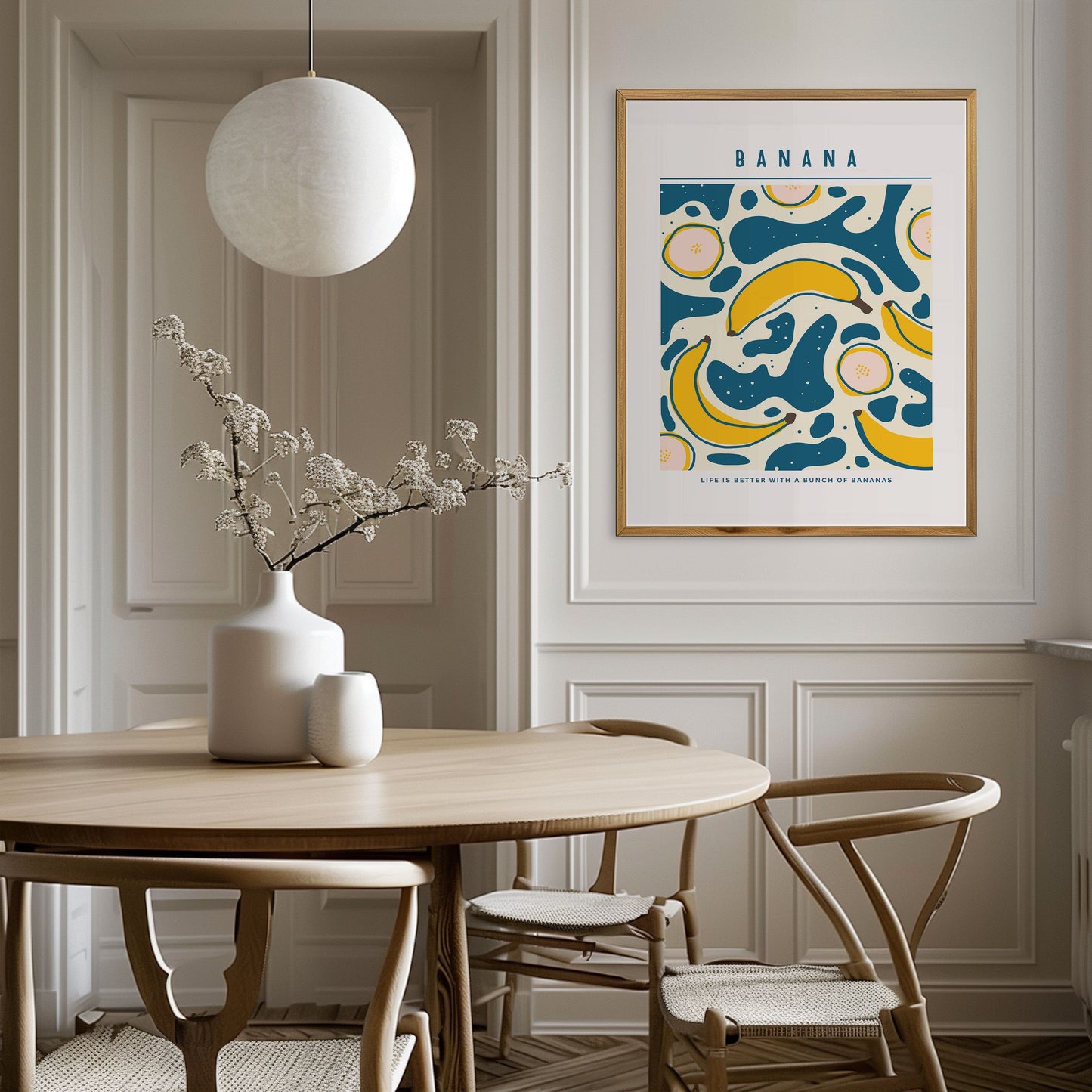 Life is better with banana - Poster - Arthena