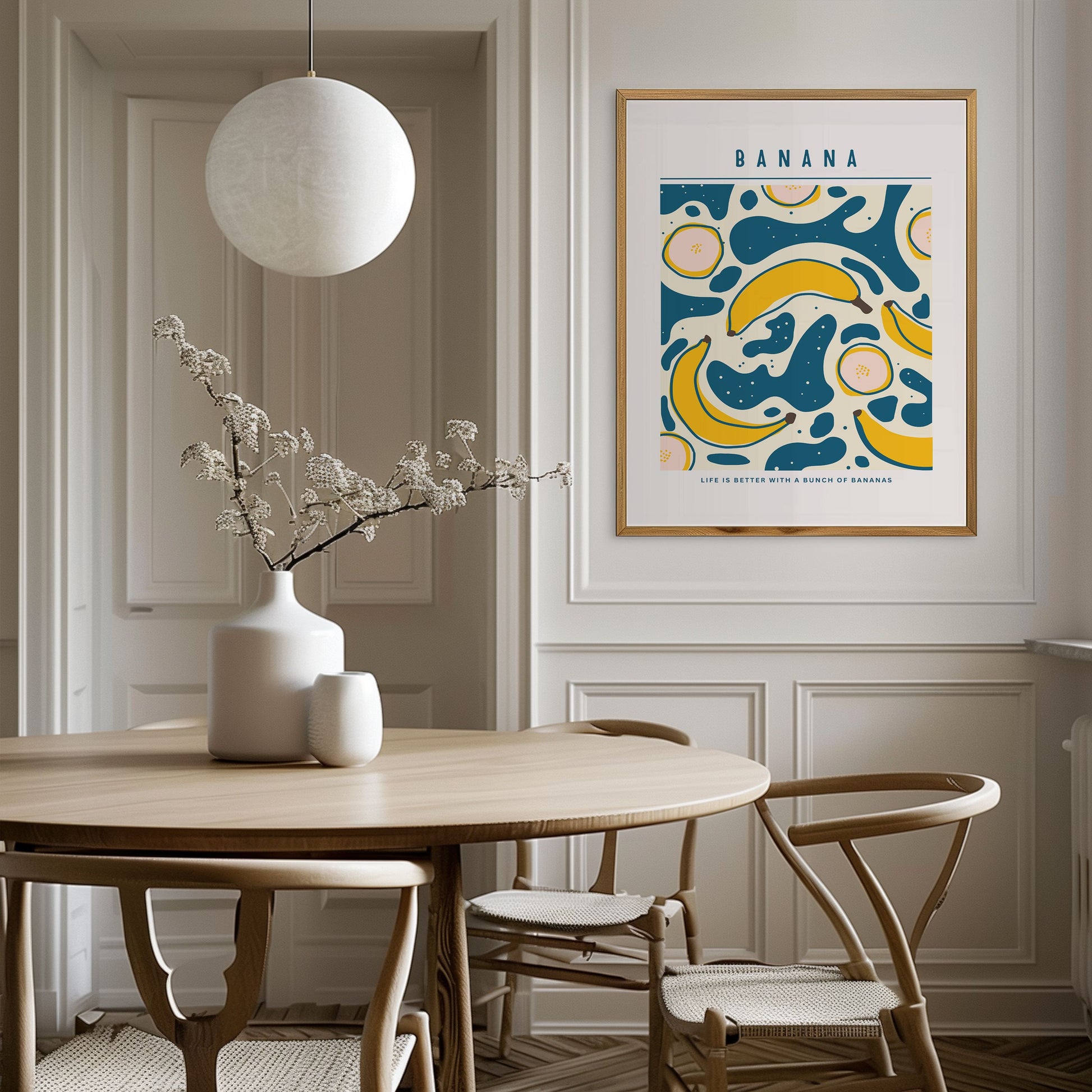 Life is better with banana - Poster - Arthena