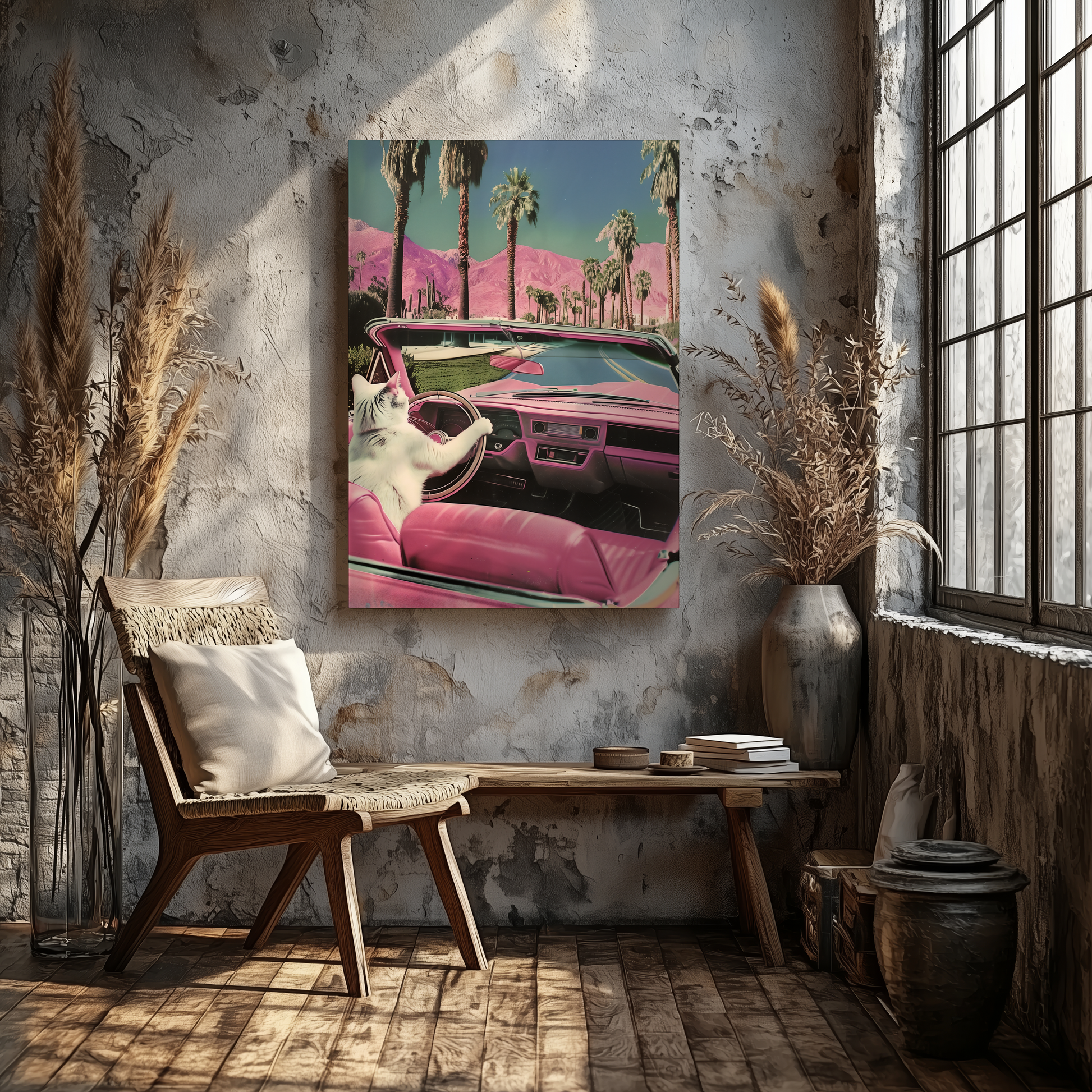 Feline Dreams - Canvas - Arthena