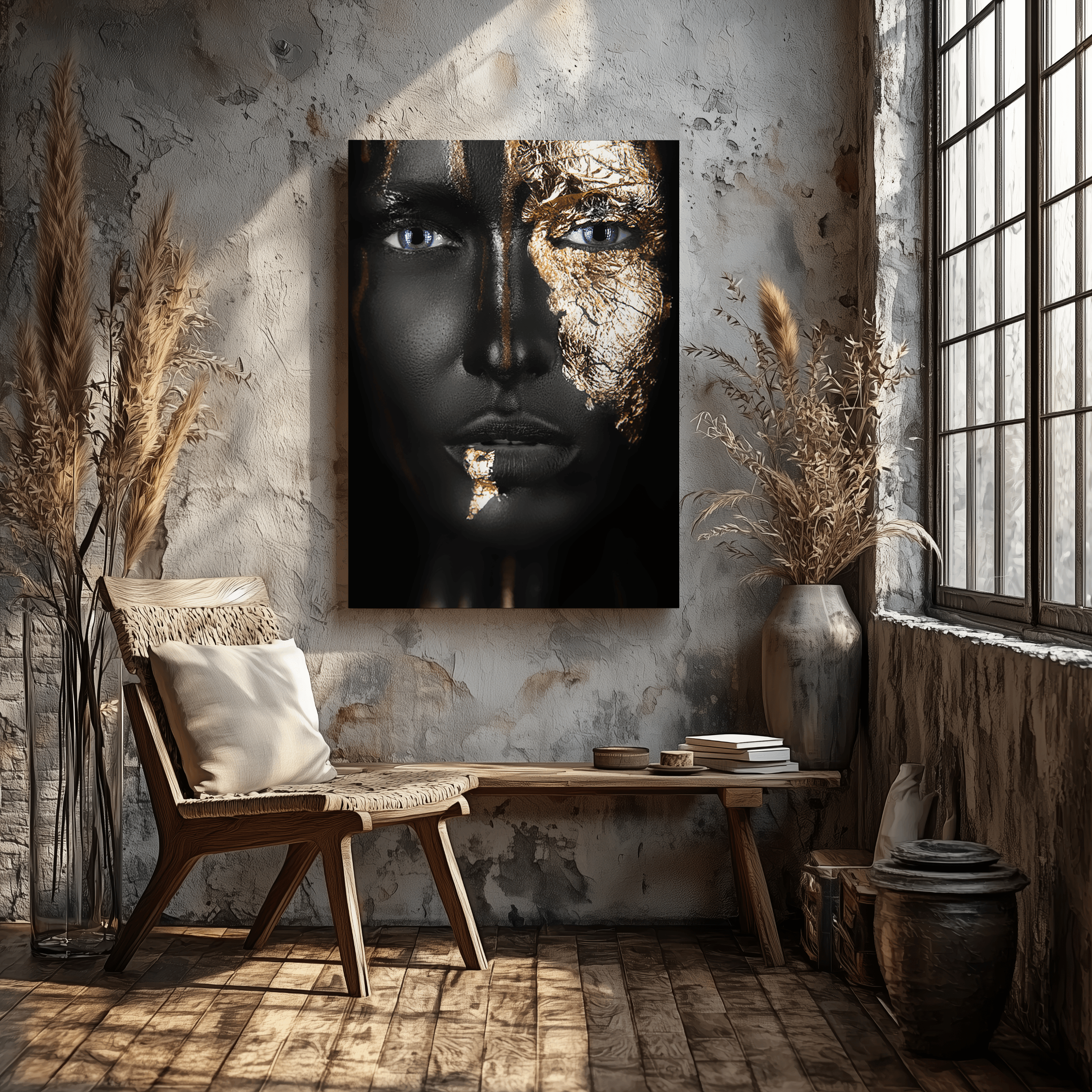 Gilded veil - Canvas - Arthena