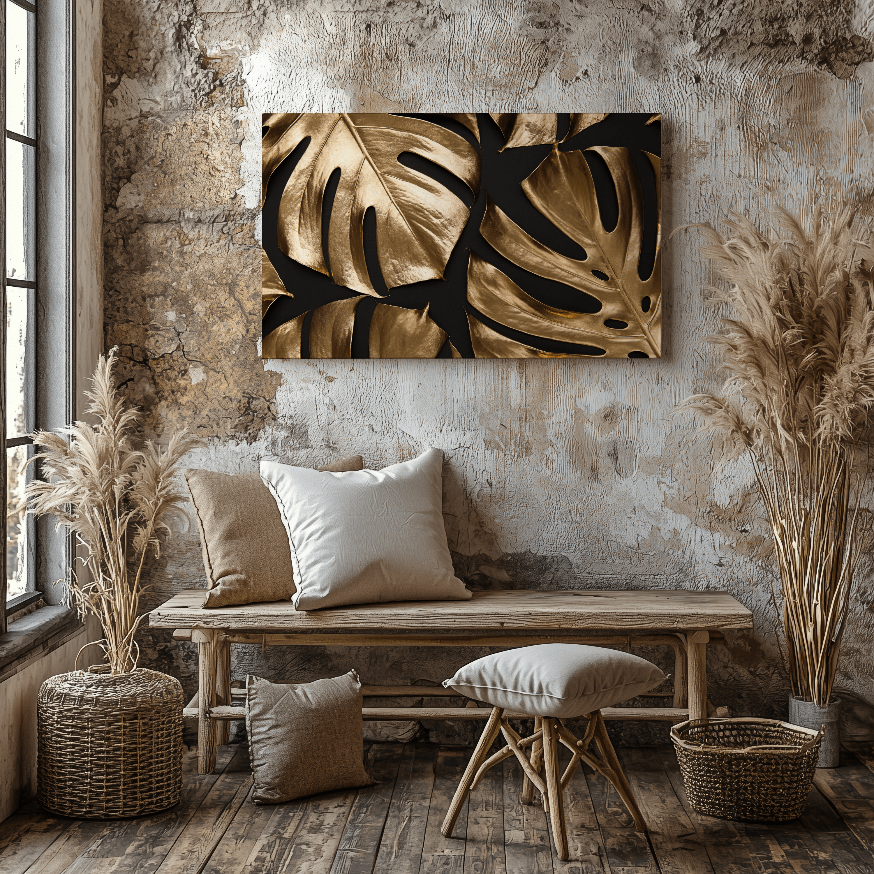 Monstera luxe - Canvas - Arthena