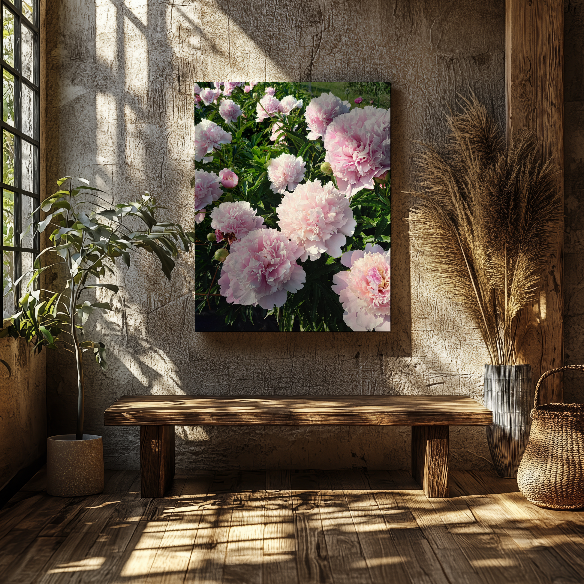 Peonies - Canvas - Arthena