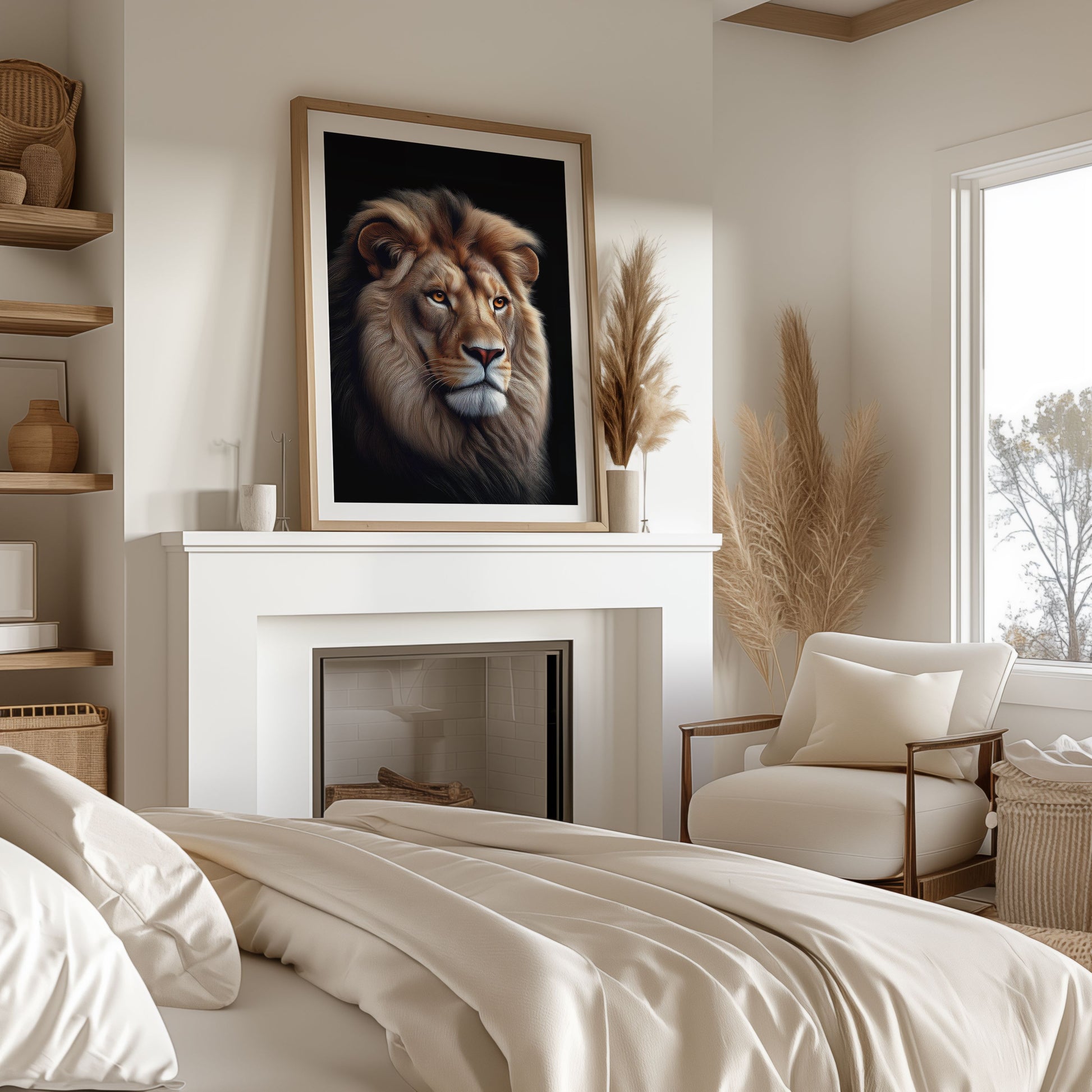 Majestic Lion - Poster - Arthena
