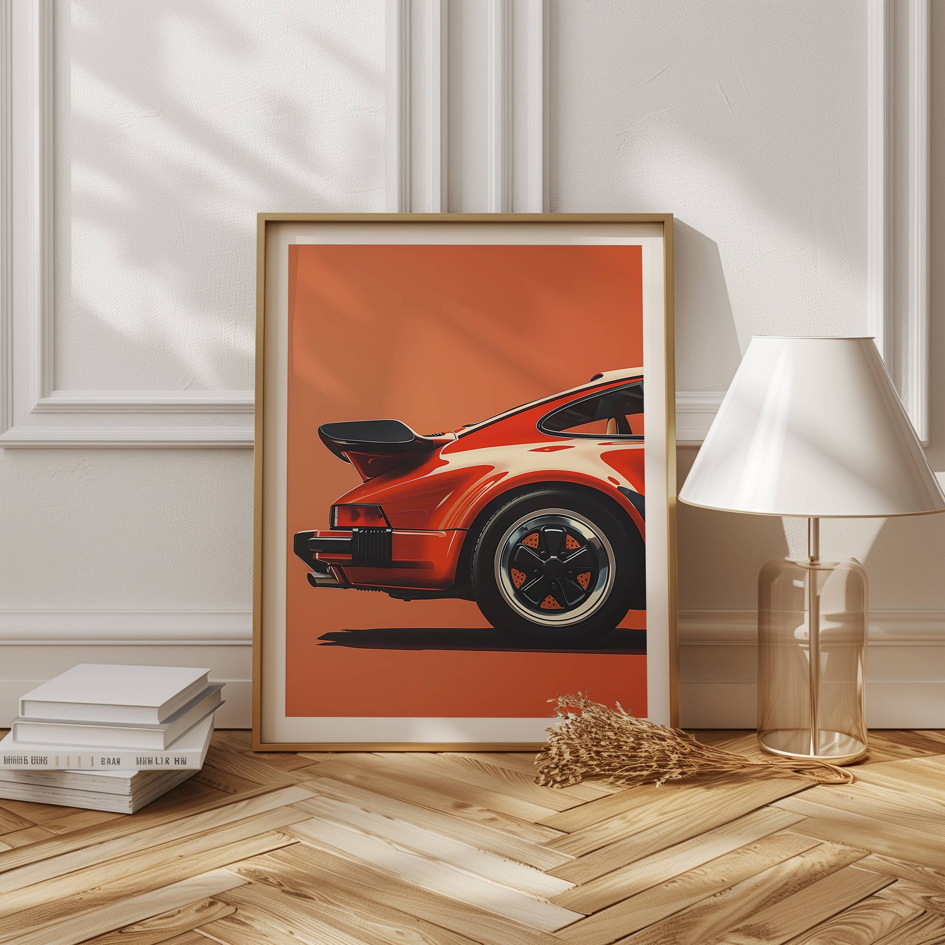 Retro Car - Poster - Arthena